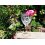 Vinglas med blomstermotiver