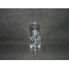 drikkeglas m/blomstermotiv