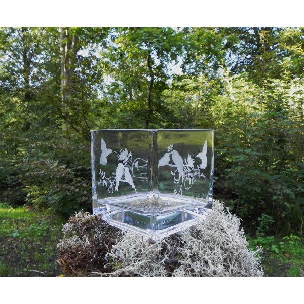 Firk skål med fugle